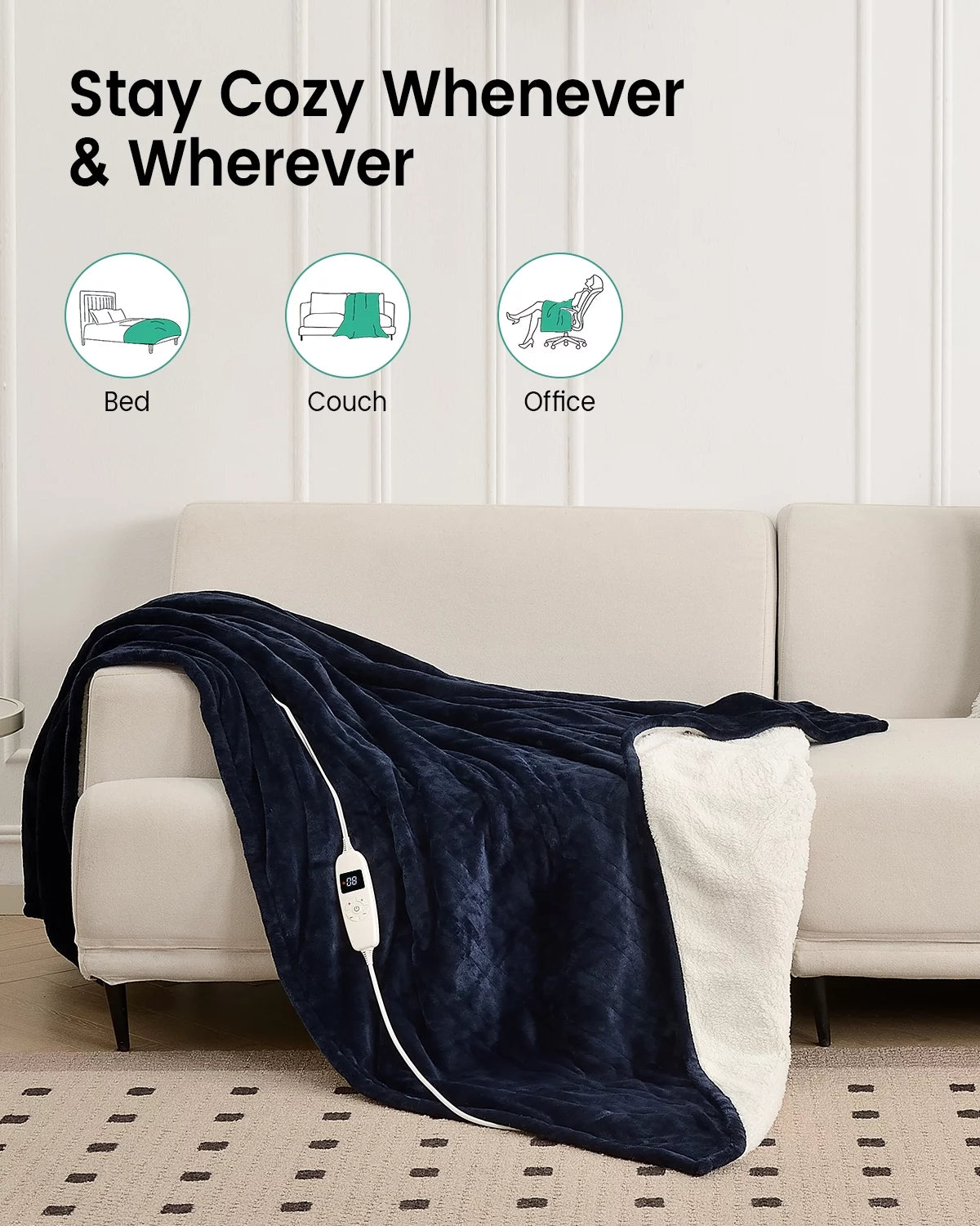 Heatable Sleeping Blanket